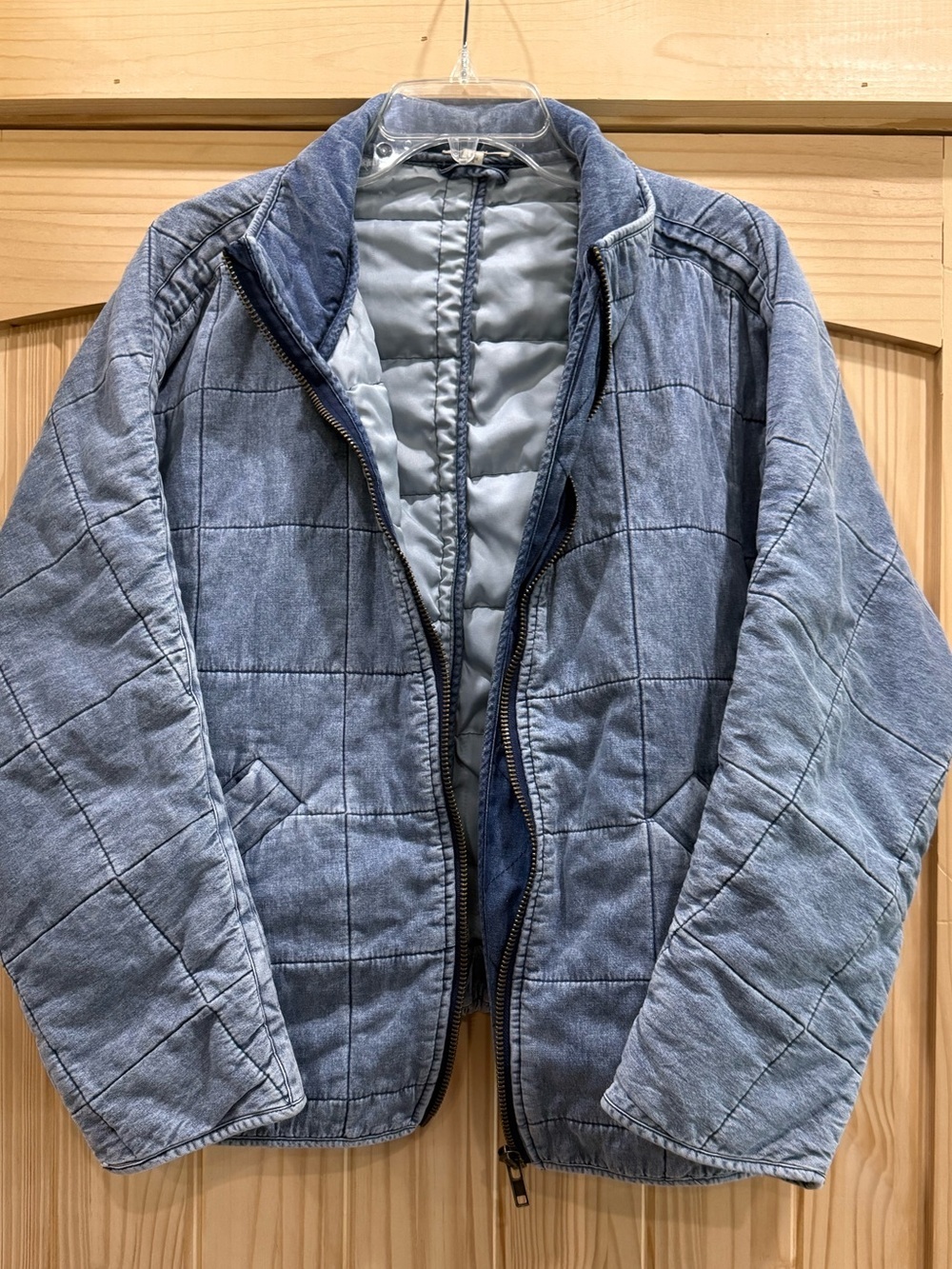 Easel Women’s Quilted Blue Jacket‎